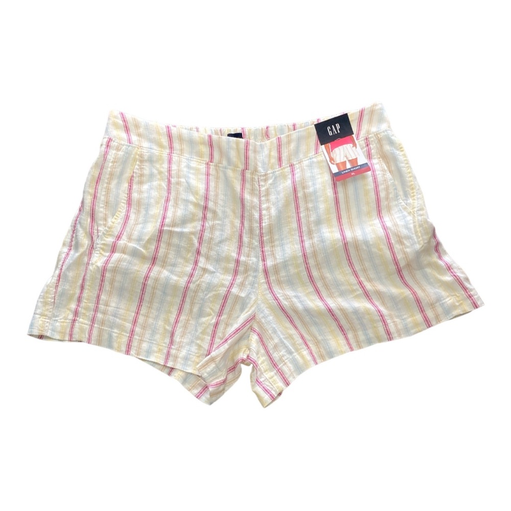 Gap women’s shorts linen size large new with tagss - Picture 2 of 10